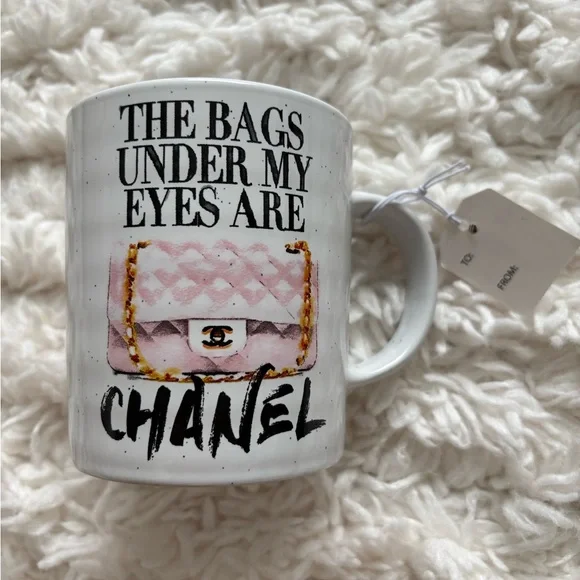 🌺 The Bags under my Eyes are Chanel Coffee Mug ☕️ - Picture 4 of 4